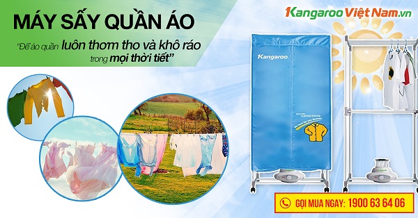Máy sấy quần áo Kangaroo Máy sấy quần áo Kangaroo