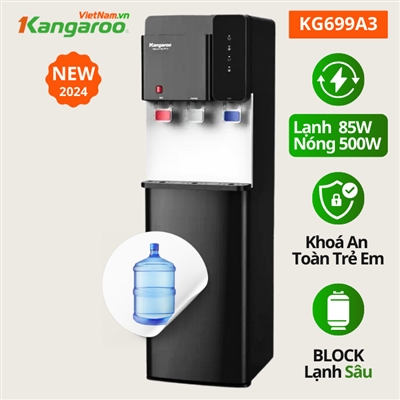 Máy làm nóng lạnh nước uống Kangaroo KG699A3 Máy làm nóng lạnh nước uống Kangaroo KG699A3