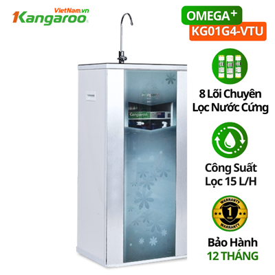 Máy lọc nước cứng kangaroo KG01G4 vỏ hoa Máy lọc nước cứng kangaroo KG01G4 vỏ hoa